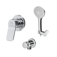 Набор: смеситель для душа душевой набор и шланговое присоединение AM.PM X-Joy FB85A2H000 хром