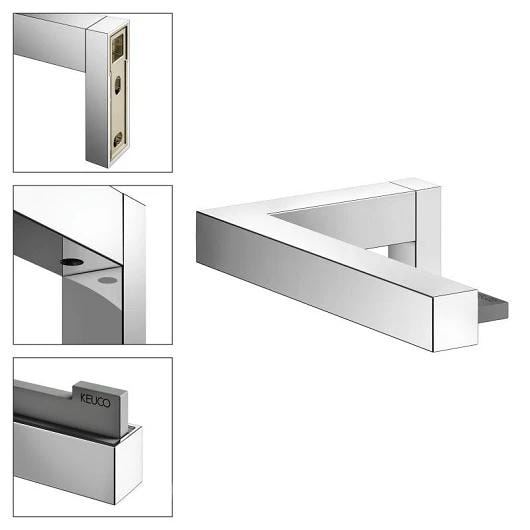 Держатель туалетной бумаги Keuco Edition 90 19162010000