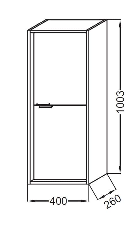 Пенал Jacob Delafon Vivienne EB1510-E52-N18