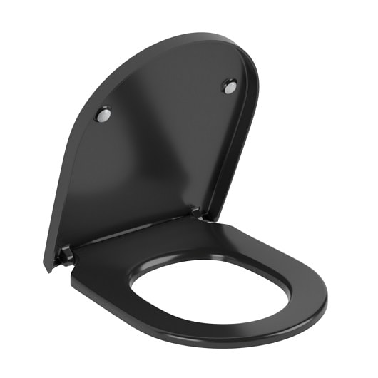 Крышка-сиденье для унитаза Villeroy&Boch Subway 3.0 8M42S1R7 чистый черный