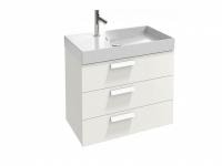 Тумба под раковину Jacob Delafon Rythmik 79.5 EB1309-G1C Белый Блестящий Лак