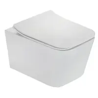 Унитаз подвесной Teka Formentera 11.732.00.00 безободковый, с сиденьем микролифт, белый