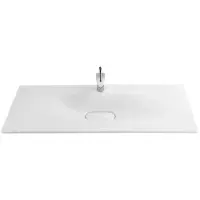 Раковина 119,8x53 см Creavit Drop DP120-00CB00E-0000