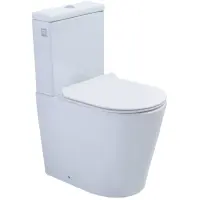 Унитаз-компакт Orans 9908WM безободковый, с сиденьем микролифт, белый