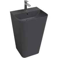 Раковина 50x42 см Isvea Sott Aqua 10SQ37001-2C