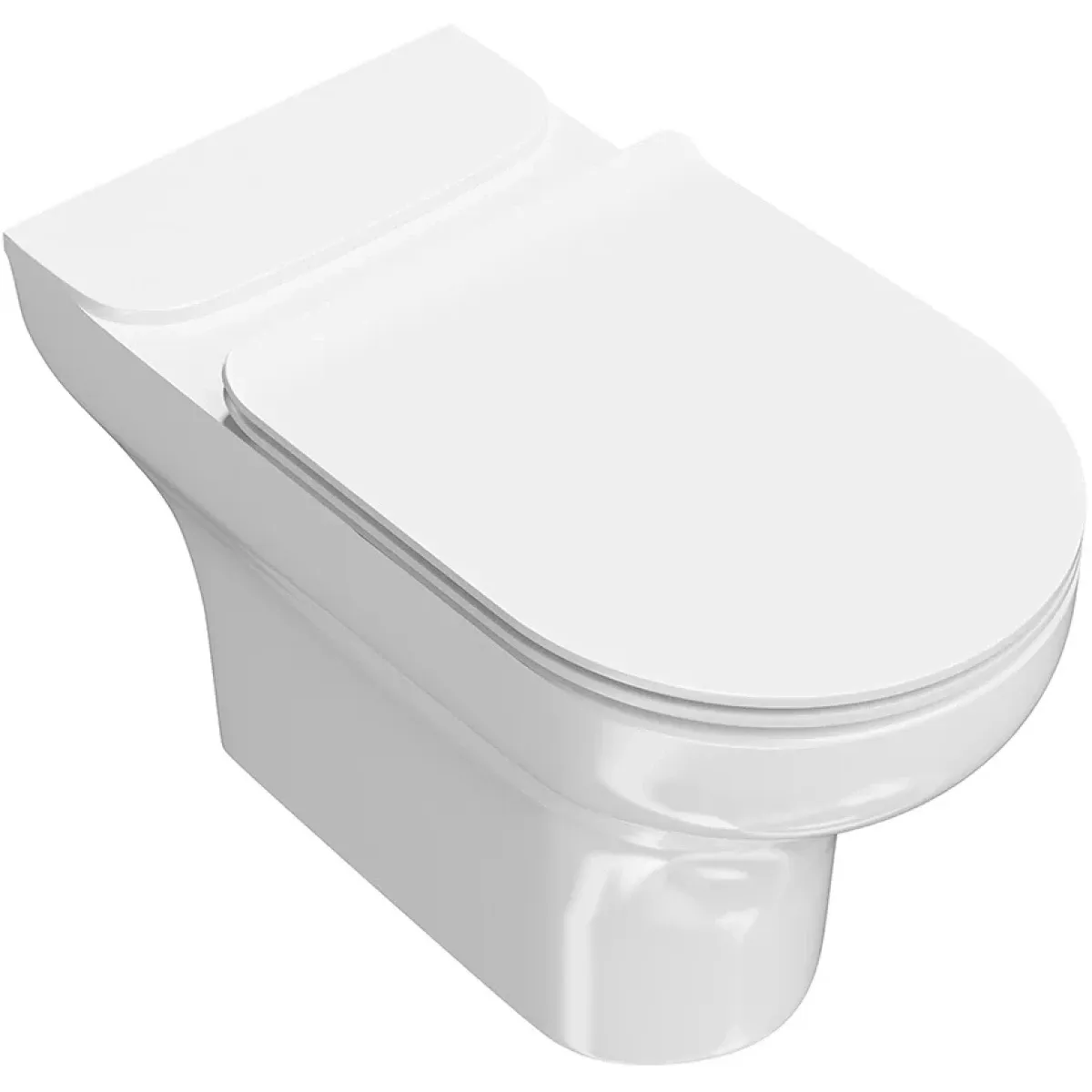Чаша напольного безободкового унитаза Kerama Marazzi Buongiorno BG.wc.01