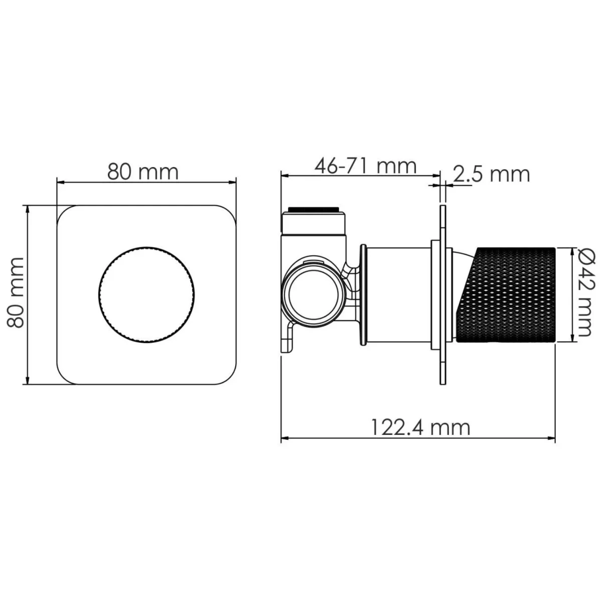 Гигиенический душ WasserKRAFT Schunter A8251.285.237.213 со смесителем, золотой матовый