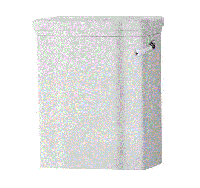 Бачок для унитаза Kerasan Waldorf, 417901 подвод снизу бачка