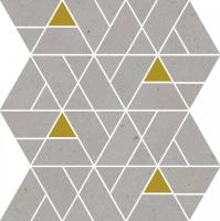 Italon Керамический гранит Avantgarde Мозаика Silver Luxor 30.7x30.9 натуральный