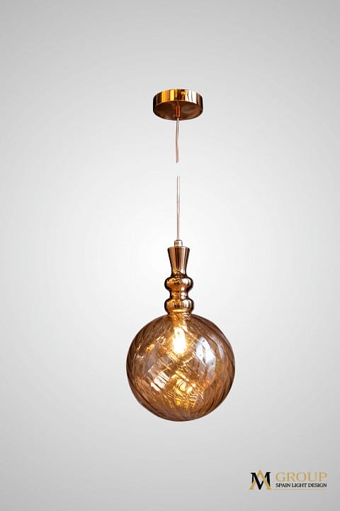 Подвесной светильник AM-Group AM354 AM354-D160 AMBER