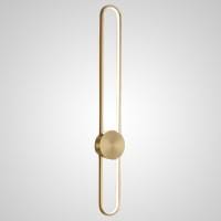 Накладной светильник Imperiumloft HEIDY L H90 Brass heidy-l01