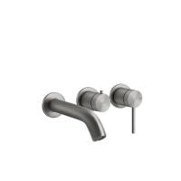 Смеситель для ванны Gessi 316 54140#239 сталь