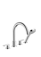 Смеситель на край ванны hansgrohe Vernis Blend 71456000 на 4 отверстия хром