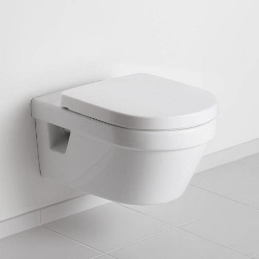 Подвесной унитаз Villeroy&Boch Architectura 5684HRR1 с крышкой-сиденьем альпийский белый
