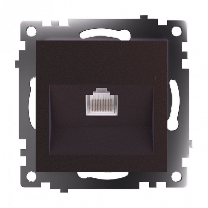 Розетка Ethernet RJ-45 без рамки Stekker Катрин 49023