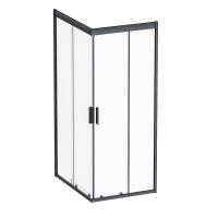 Душевой уголок 100х80 AM.PM Gem S W93G-404-100280-BT черный