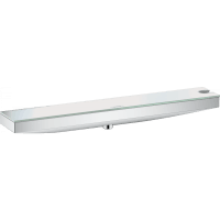 Настенный держатель hansgrohe Rainfinity Porter 500 26858000 с полкой правый хром