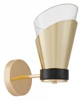 Бра LUMINA DECO Fabro LDW 7013-1 F.GD+PR