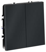 Переключатель перекрестный двухклавишный без рамки Voltum S70 VLS020507