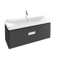 Тумба под раковину 100 см Jacob Delafon Reve EB1136-R-M61 мягкий черный