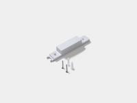 Токопровод центральный SWG PRO SLIM CN-SLIM-WH-PW