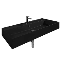Раковина Simas Agile 100 AG101 nero matt*1 черная матовая