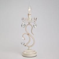 Настольная лампа декоративная Eurosvet Etna 12205/1T белый Strotskis