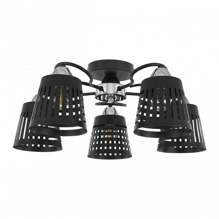 Потолочная люстра Arte Milano AMALFI-328207 328207/5 BK.CR