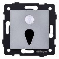 Заглушка для поста с подсветкой, без рамки Kollinger  REA-044GY