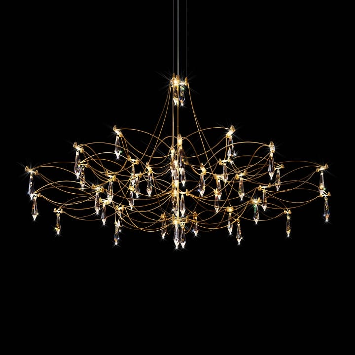 Подвесная люстра Loft it Mira 10590/1000 Gold Asfour