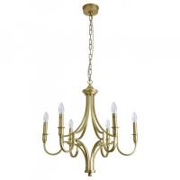 Подвесная люстра Newport DANIELA 3456/С brass