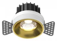 Встраиваемый светильник Maytoni Technical Раунд DL058-12W4K-TRS-BS