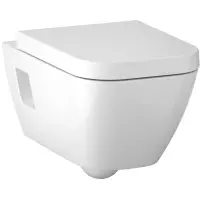 Унитаз подвесной Geberit Renova Plan 500.378.01.1 безободковый, белый