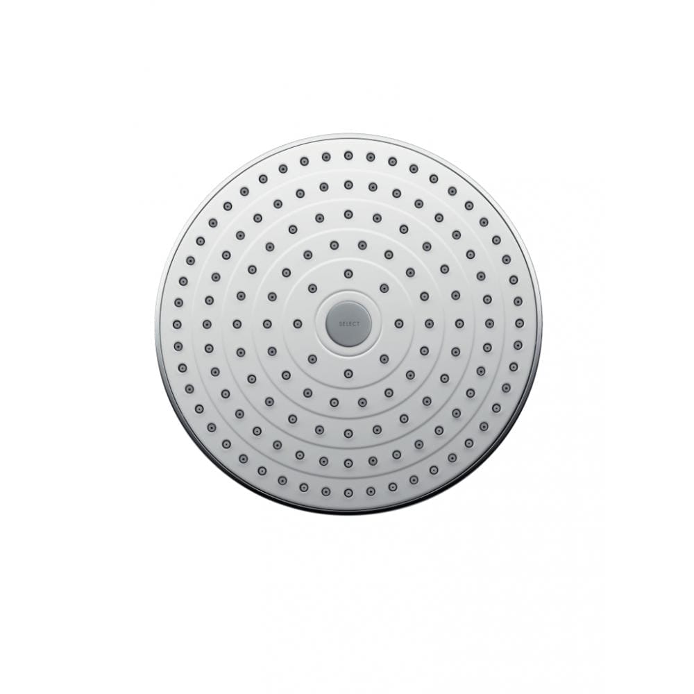Верхний душ hansgrohe Raindance Select ES 26470000 24х24 см 2 режима струи с держателем хром