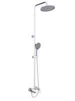 Душевая стойка со смесителем и изливом BelBagno MARINO-VSCM-CRM