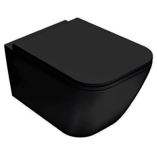 Крышка сиденье для унитаза Globo Stone ST022AR черный