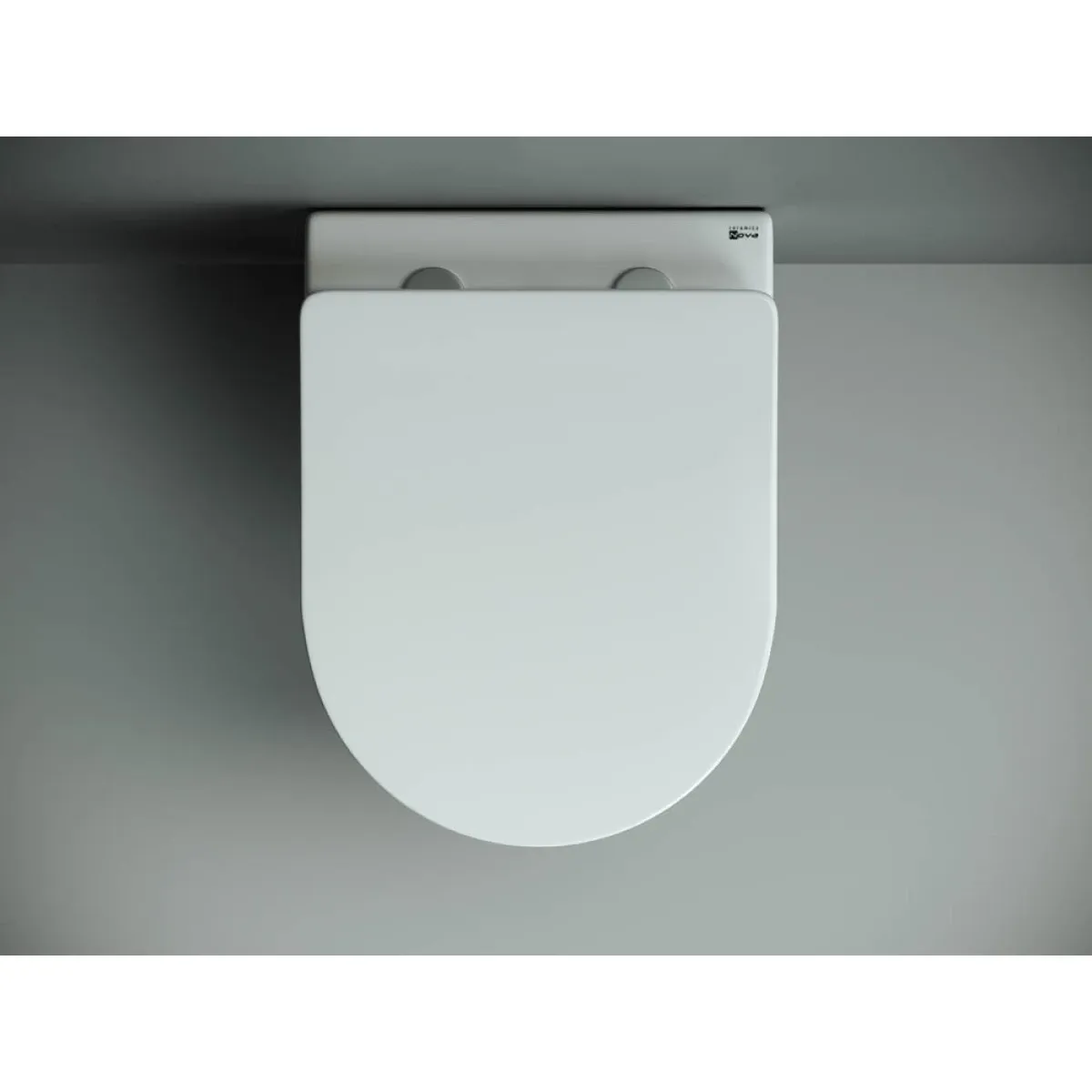 Унитаз подвесной Ceramica Nova Mono CN1905 безободковый, с сиденьем микролифт, белый
