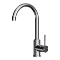 Смеситель для кухни Omoikiri Shinagawa 4994339 нержавеющая сталь