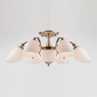 Потолочная люстра Eurosvet Ariele 22010/6+2 античная бронза