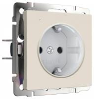 Розетка с заземлением с подсветкой, без рамки Werkel DBQ29 W1171462