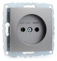 Розетка без заземления без рамки Mono Electric Despina / Larissa 500-002422-116