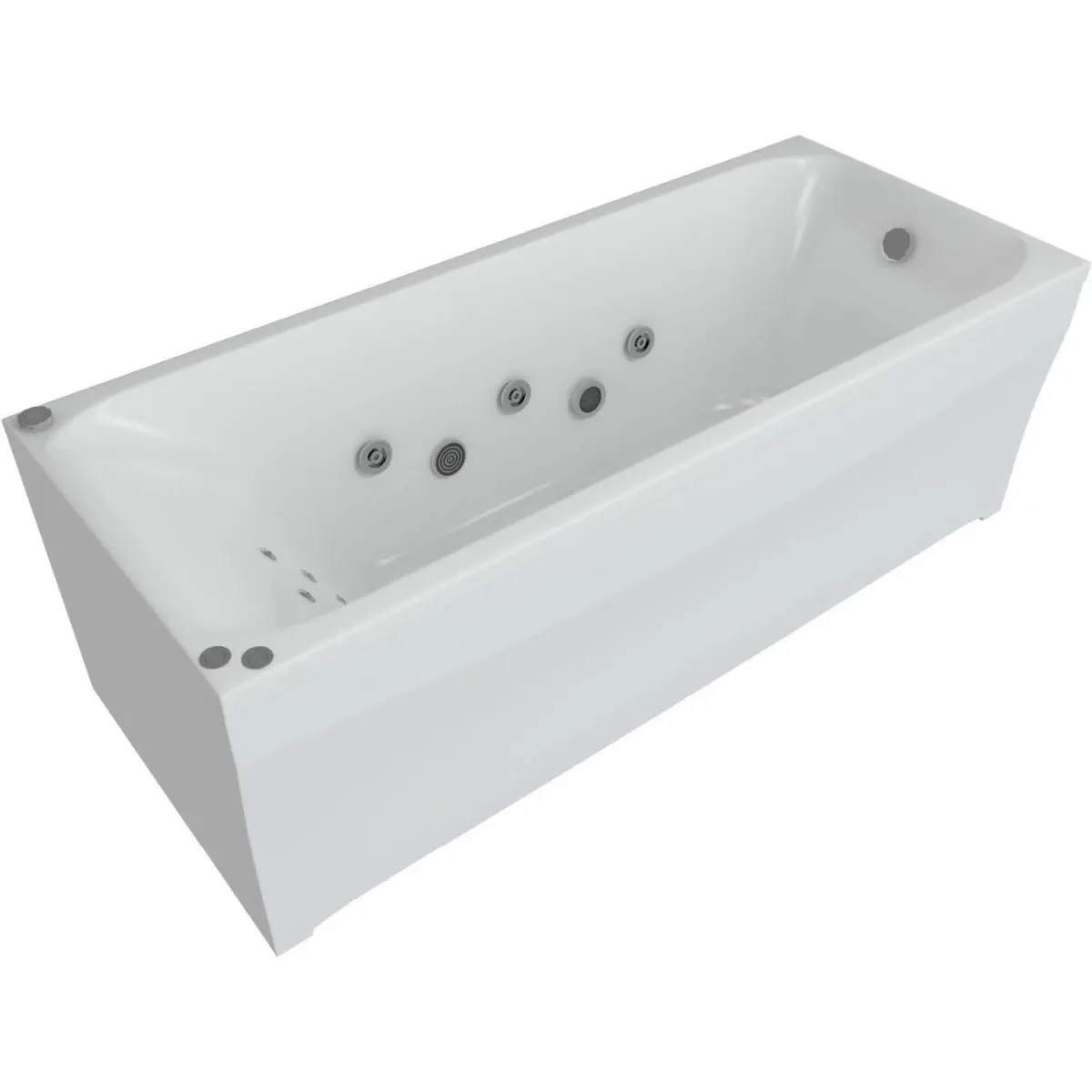 Акриловая ванна Aquatek Альфа ALF140-0000024 140x70 см R, белый