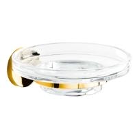 Мыльница Inda One A24110DR03 золотая
