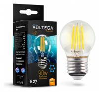 Лампа светодиодная Voltega шар (Globe) E27 9Вт E27 7Вт 2800K 7138