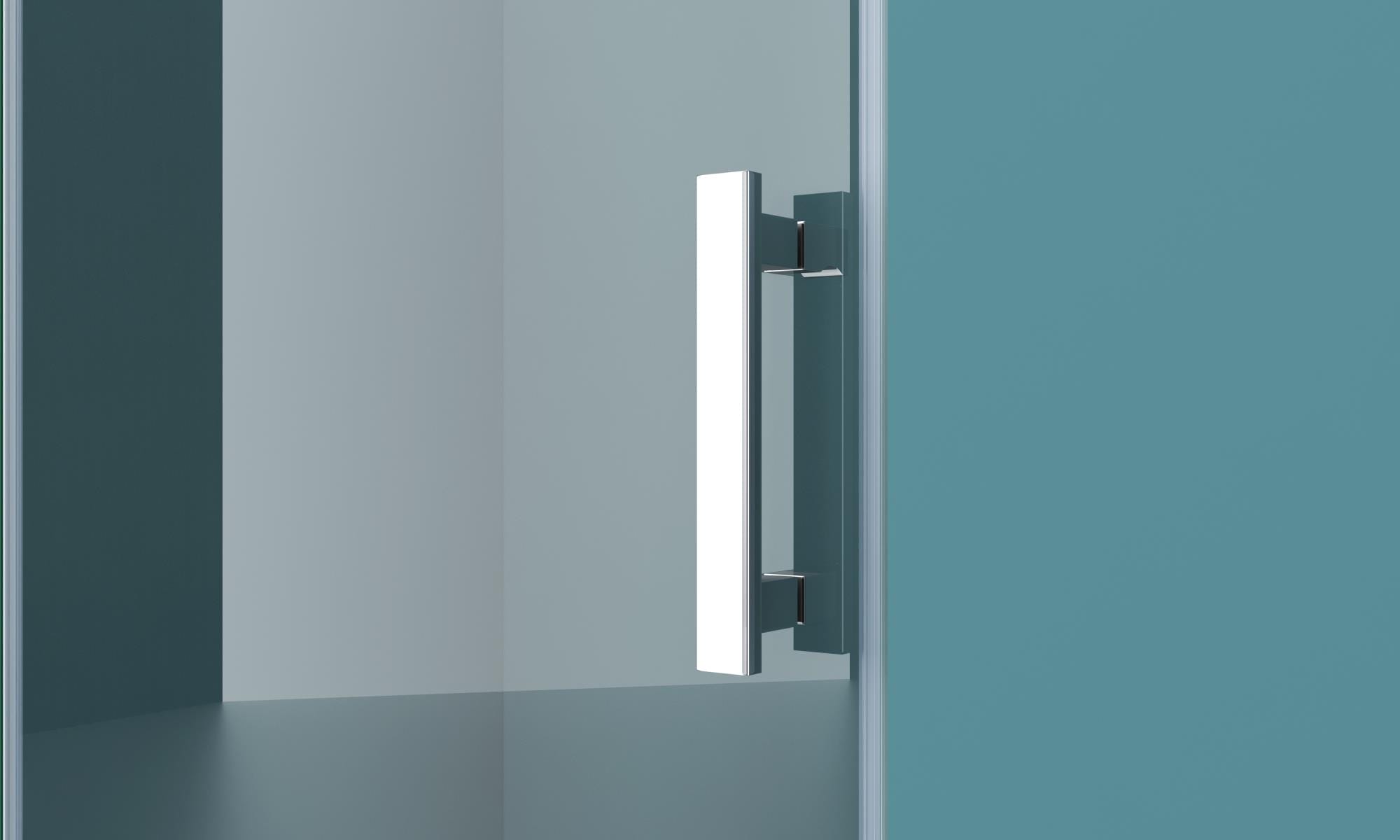 Душевая дверь в нишу BelBagno Kraft KRAFT-B-12-60/20-C-Cr-L