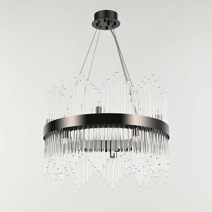 Подвесная люстра Arte Milano Бари 430110.500.10.G9.A1 BK