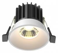 Встраиваемый светильник Maytoni Technical Раунд DL058-7W3K-W