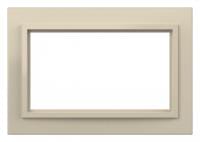 Рамка для двойной розетки Elbi Eleсtriс Zena 608-010300-908