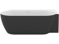 Акриловая ванна Ravak Freedom Corner II Tec R 175x86 CC81700000 правая черно-белая