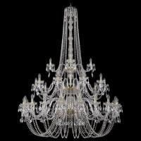 Подвесная люстра Bohemia Ivele Crystal 1402 1402/20+10+5/530/h-206/3d/G